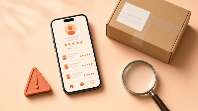 Análise de vendedor confiável em marketplace antes da compra