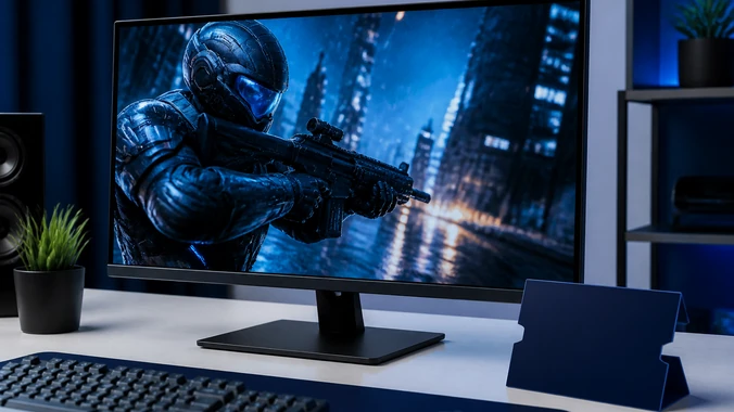 Monitor gamer em oferta